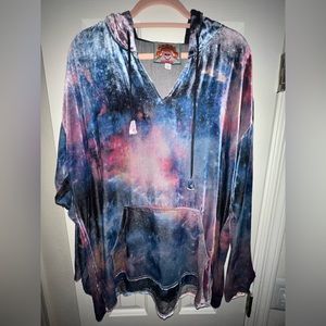 Johnny Was XL Hoodie Top